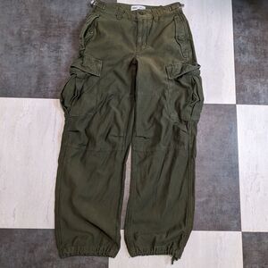 Aritza TNA Green Cargo Army Pants